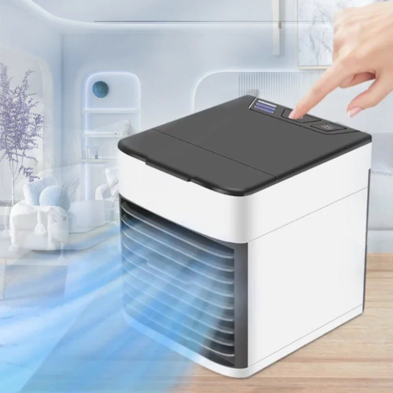 Mini Ar Condicionado Portátil Arctic Air Cooler Umidificador Climatizador Luz Led USB / Ar puro