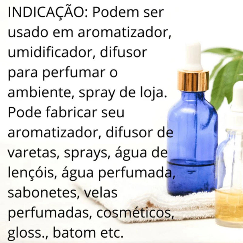 Kit 5 Essência Aromatizador de Ambiente Umidificador e Difusor Elétrico