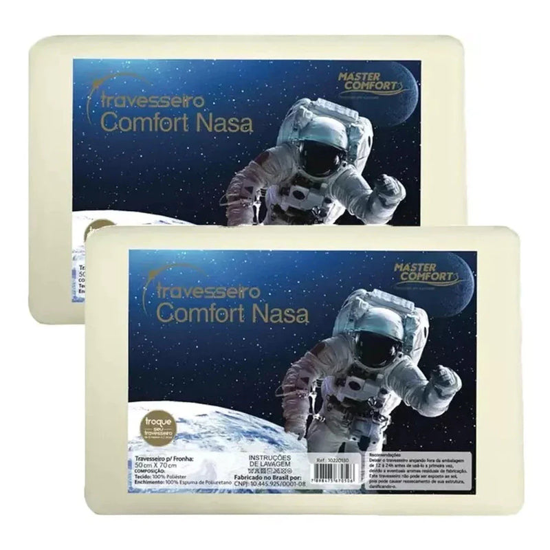 Kit 2 Travesseiros Comfort Nasa