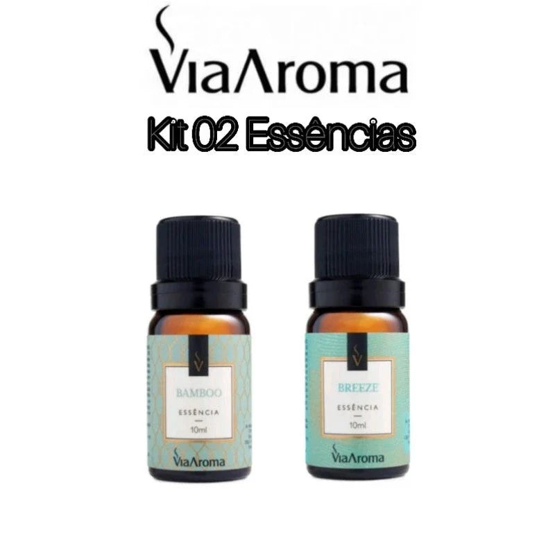 Kit 02-03 ou 04 Essência  Para Difusor Aromatizador Umidificador Elétrico Via Aroma Kit a Escolher